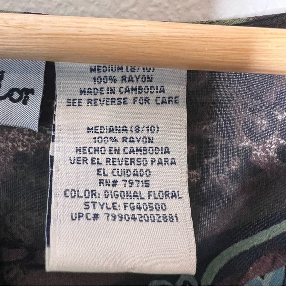 Michael Taylor Flowy Forest Fairy Whimsigoth asymmetric hem bell sleeves Y2K - Picture 4 of 9